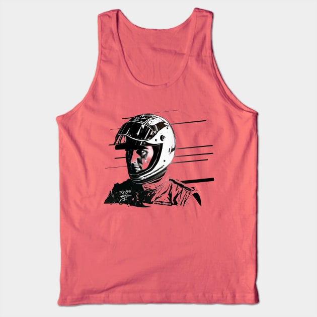 Racing Driver Art Tank Top by CPT T's